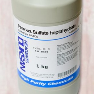 황산철 Ferrous Sulfate heptahydrate (황산제일철7수화물) 1kg